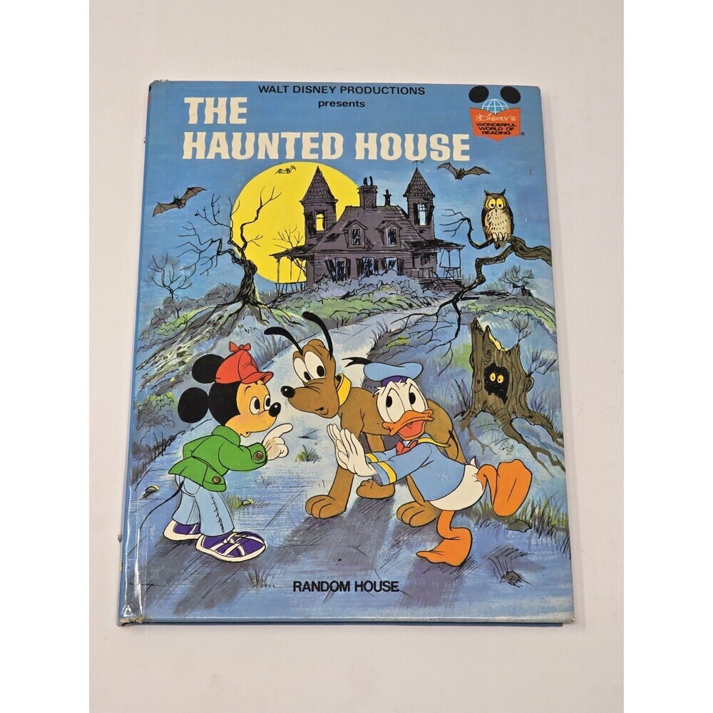 Walt Disney Productions Presents "The Haunted House" Hardcover